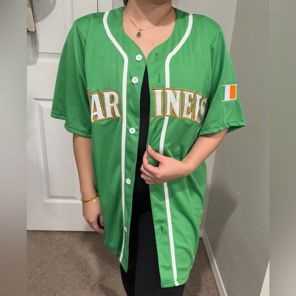 Mariners Irish Baseball Jersey